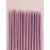 Candles for the cake "Royce", 12 pcs, pink metallic