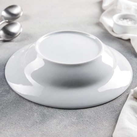 Porcelain Porcelain “idyll”, 500 ml, d = 24 cm, white-2