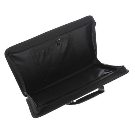 Folder with handles A4, 330 x 240 x 50 mm, artificial leather, varnish "Gatchina" purple 5s13-2
