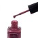 Nail polish with Nude Collection gel effect, tone 394, burgundy tope, 12 ml