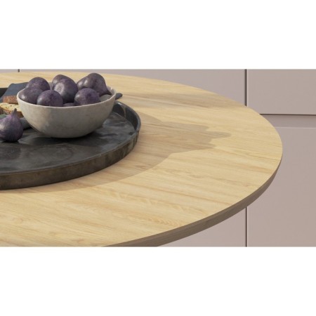 Dining table "Dale", 750 × 750 × 743 mm, Amber oak color-3