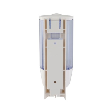 Axentia dispenser for liquid soap and shampoo wall white, volume 380 ml, height 19 cm-3
