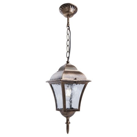 Garden-park lamp Feron PL615, IP44, E27, 60 W, 145x145x800 mm, color black gold-1