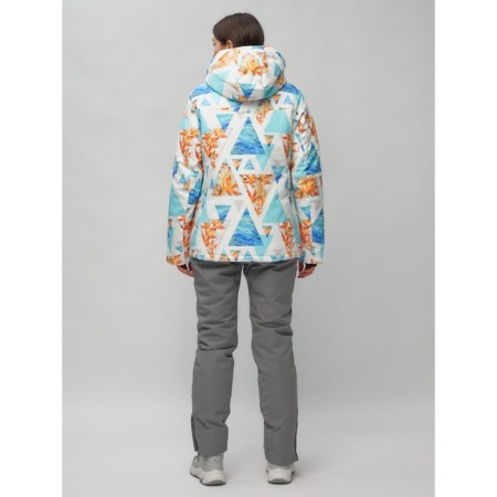 Ski suit female, size 42, blue color-22