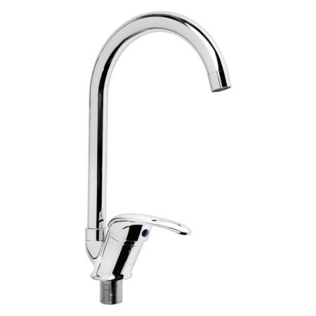 Kitchen mixer "TsS-SM" EP401155, single-leaf, round spout, chrome