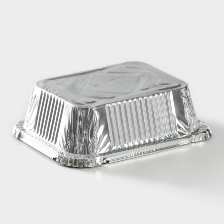 A set of foil forms for baking and baking of the share, 430 ml, 3 pcs, 15 × 12 × 5 cm-2