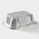 A set of foil forms for baking and baking of the share, 430 ml, 3 pcs, 15 × 12 × 5 cm