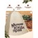 A cap for a bath "man is always right" with a print, white
