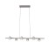 Suspension lamp mantra iOS, GU10, 6x12W, 1000x151x250 mm, white color
