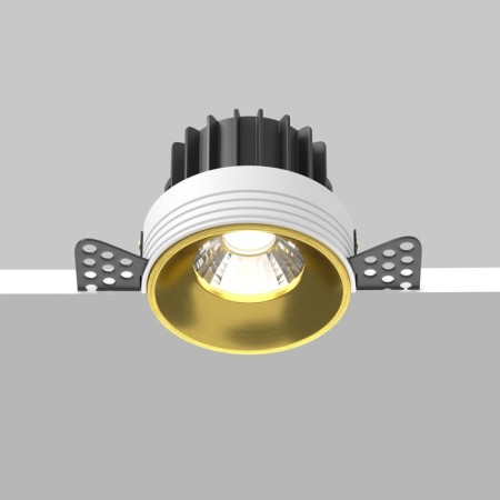 Built-in lamp Technical DL058-12W4K-TRS-BS Round, 115x60 mm, LED, 12W, 1020LM, 4000K, Brass-5