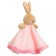 Toy - Comforter "Bunny", rattle, eruption, mum & baby