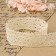 Knitted lace, 40 mm × 10 ± 1 m, beige color