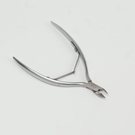 Manicure nippers for cutter “Premium”, double spring, 11.4 cm, blade length - 6 mm, silver color-5