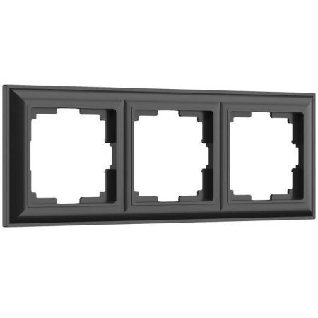 Frame for 3 posts WL14-FRAME-03, black color-1