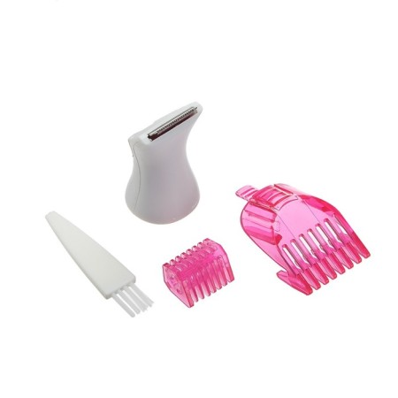 Trimmer Luazon LP-08, for the body/face, 2 nozzles, 1xa (not included), white-pink-2