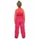 Semi -combines for girls, height 116 cm, raspberry color