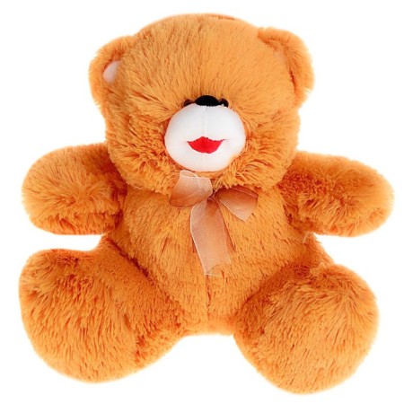 Soft toy "Bear with a bow", color mix-1