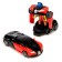 Robot Radio -controlled "Sports", transforms, works from batteries, color mix