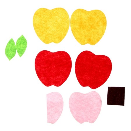 DIY toys "Fun from felt" "apples"-1