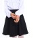 School blouse for girls, white color, height 122 cm