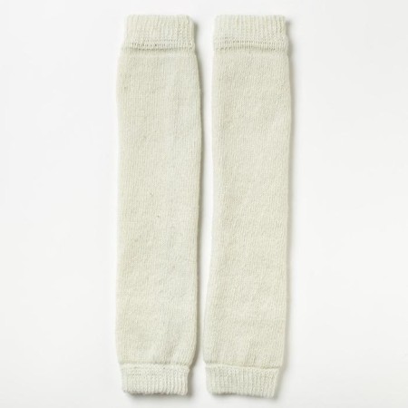 Women's woolen hetras, white color-1