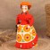 Dymkovo toy "Emergency lady" 13 cm, mix