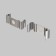 A set of mounts for the profile alm002S-2M, 10 pcs