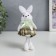 Souvenir "Bunny in the plaid skirt" mix 5x15.5 cm