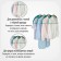 Covers-hobs on the Milan hanger, 60 x 18 cm, 4 pcs., Biryuzovoy color