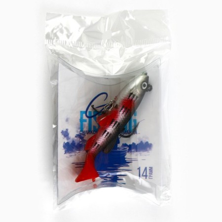 Silicone bait Fishing, 14 g, 8.5 x 4.5 cm-6