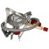 Gas burner with piezen