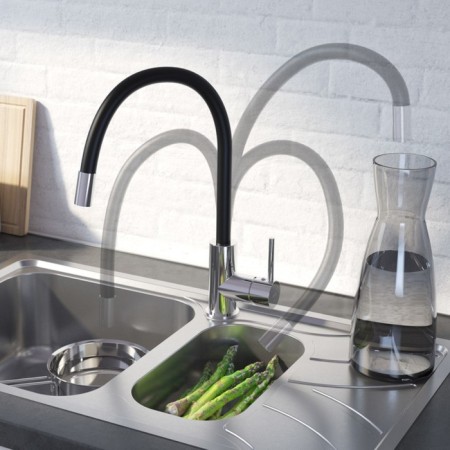 Kitchen mixer IDDIS Kitchen 360 K36SBJBI05, black-2