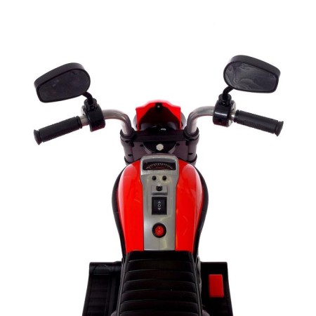 Children's electric car "bike", red color-5