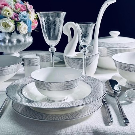 Dining Service Lenardi "Seville Silver", 30 items