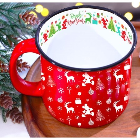 New Year's Happy New Year mug Mickey Mouse and Friends, 350 ml-1