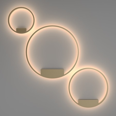 Ceiling Lamp Maytoni Mod058CL-L35BS3K, 2XLED, 37W, 60x60x3.5 cm, 1800lm, brass color-2