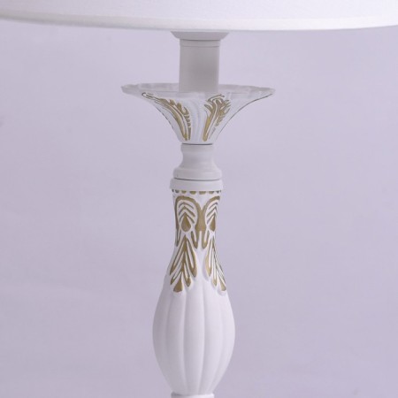 Table lamp "Candle", 1x40W E27, white 28x28x50 cm-3