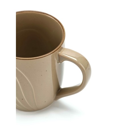 Ceramic Dolce Ceramo mug. "Sandy shore", 300 ml-1