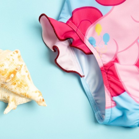Children's swimsuit "Pinkie Pie", my little pony, height 122-128 (34), blue-8