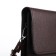 Bag-clate on magnet, long belt, brown color