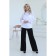 Female jumper, size 44, white color