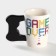 Ceramic Game Over, 400 ml mug, white color