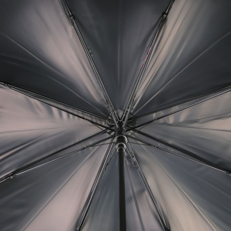 Umbrella - a semiautomatic “peonies” cane, Eponge, 8 spokes, r = 51 cm, color mix-15