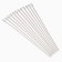 A set of skewers for barbecue, metal, 12 pcs, 45 cm