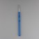 Knitting hook, with a plastic handle, d = 1.5 mm, 13.5 cm, blue color