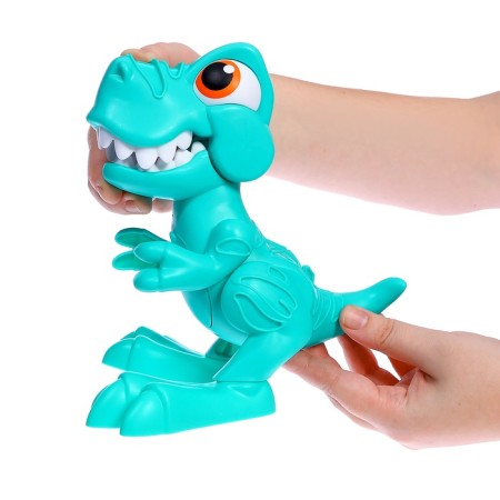 Euryses Set for playing with plasticine "Dinomir", 6 jars of plasticine-7