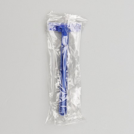 Disposable razor "Standard Plus" with two stainless blades in an individual bag-1