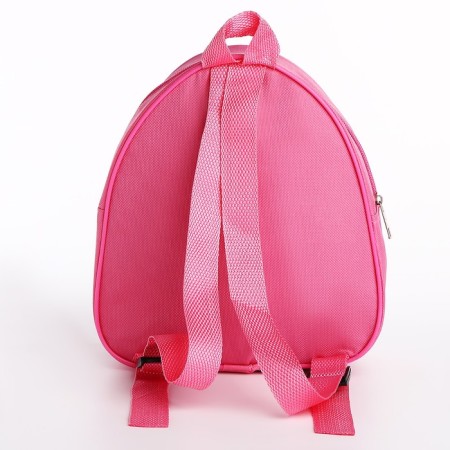 Baby backpack for a girl "Milot", 23 x 5 cm cm, lightning department, red color-3
