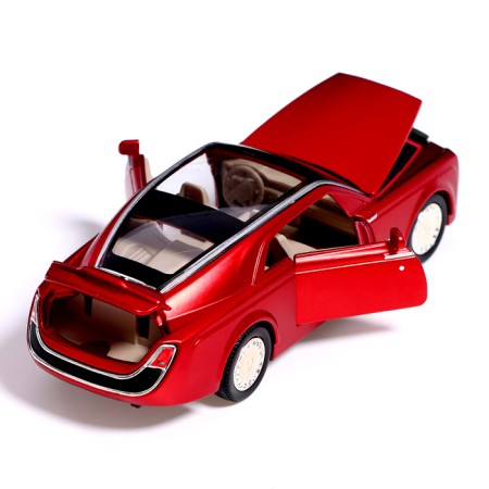 Metal machine "Lux", light, sound, doors, hood, inertia, color of mix are opened-4