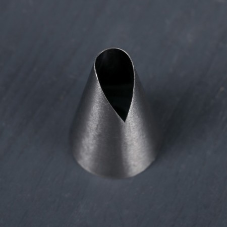 Confectionery nozzle "Cake", d = 3, output 1 cm, stainless steel-2